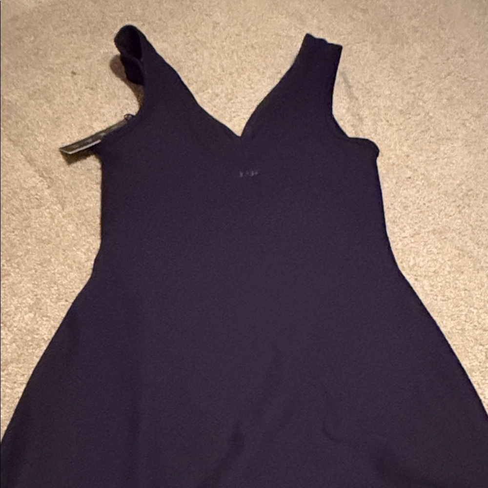 Abercrombie & Fitch Black V-Neck Sleeveless Mini Dress - Picture 7 of 10